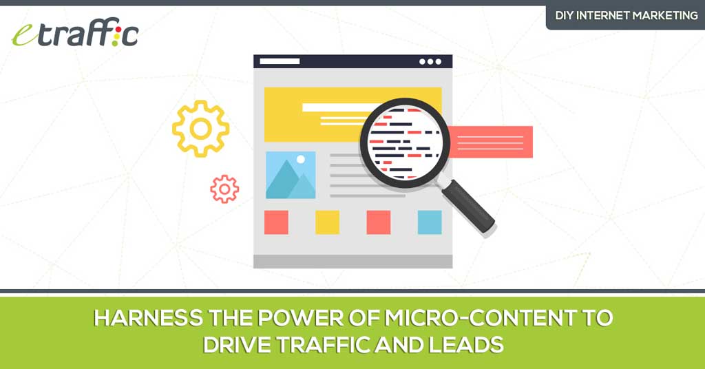 power of microcontent to generate traffic and leads