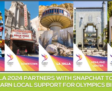 LA 2024 Partners with Snapchat to Earn Local Support for Olympics Bid