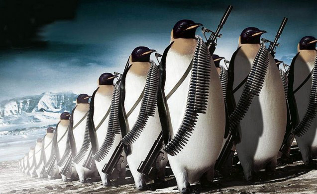 marching penguins