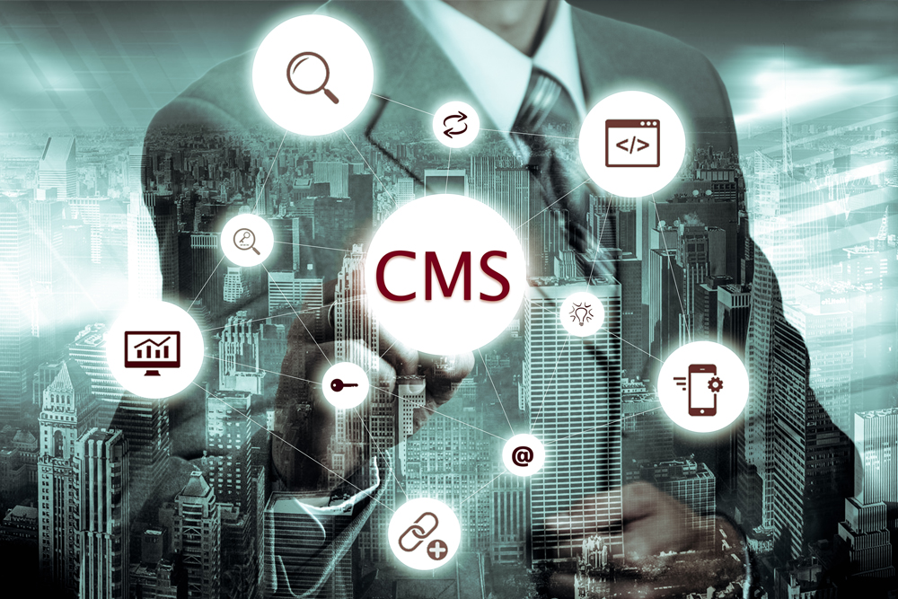 CMS to manage online venture