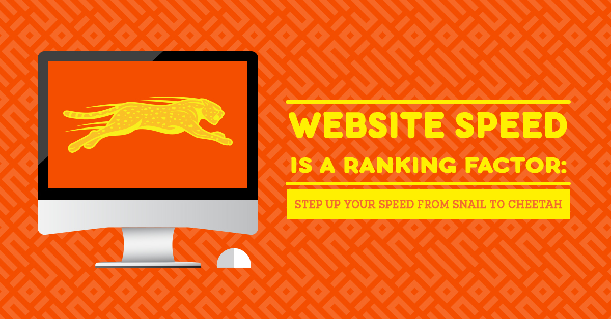 Website Speed is a Ranking Factor Step Up Your Speed from Snail to Cheetah