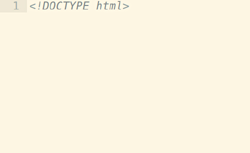 doctype html