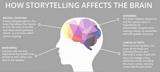 how storytelling affects the brain