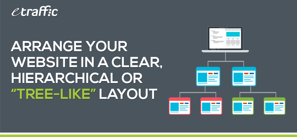 Arrange Your Website in a Clear, Hierarchical or “Tree-like” Layout