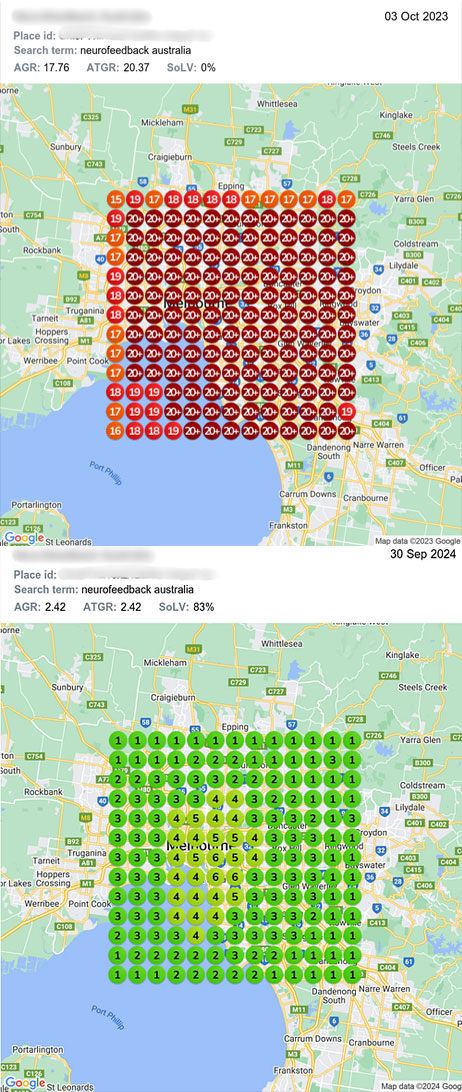 Map - Before & after